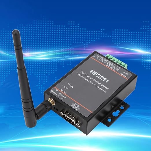 Serial Port Server, HF2211 Serial Server RS232/485/422 to & Ethernet Serial - Image 5