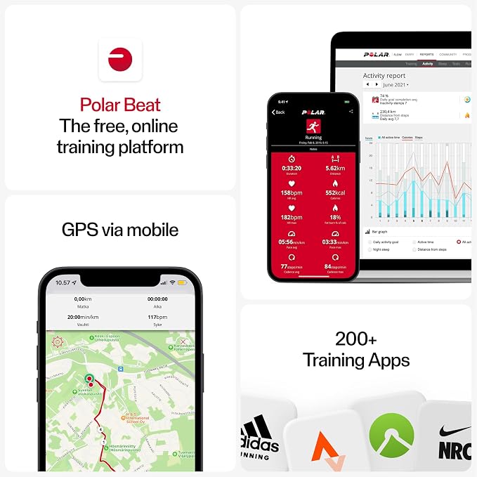 Polar H10 Heart Rate Monitor Chest Strap - Image 5