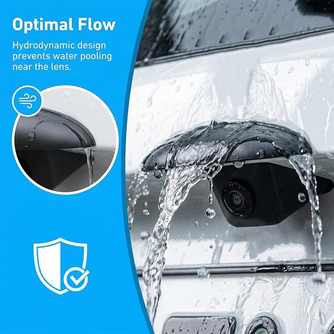 Car Rear View Camera Cover, Waterproof Vehicle Backup Lens Protector Sticker - Image 6