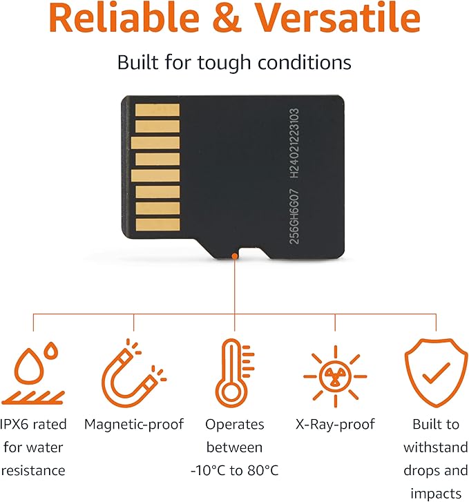 Amazon Basics 256GB microSDXC Memory Card - Image 3