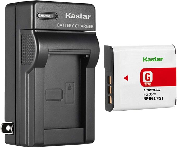 Kastar 1-Pack NP-BG1 Battery and AC Wall Charger Replacement by Kastar
