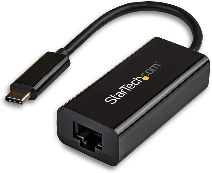 StarTech.com USB-C to Gigabit Ethernet Adapter, Thunderbolt 3 /4 Compatible by StarTech