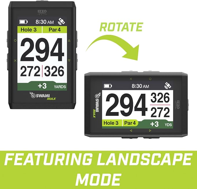 Izzo Golf Swami Max Handheld GPS Unit - Image 2