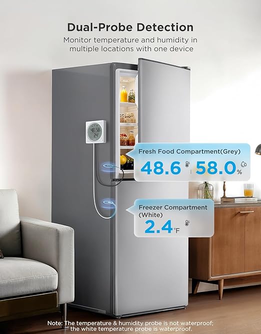GoveeLife WiFi Refrigerator Thermometer Hygrometer Pro - Image 2