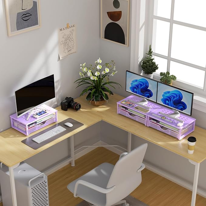 gianotter Computer Monitor Stand Riser, office organizer - Image 7