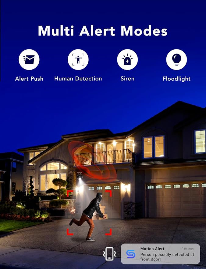 2K Wired Security Camera, Indoor/Outdoor - Image 7