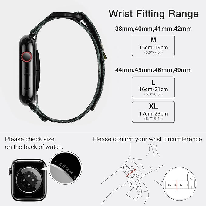 Nereides Compatible with Apple Watch Series 11 Band Series - Image 5