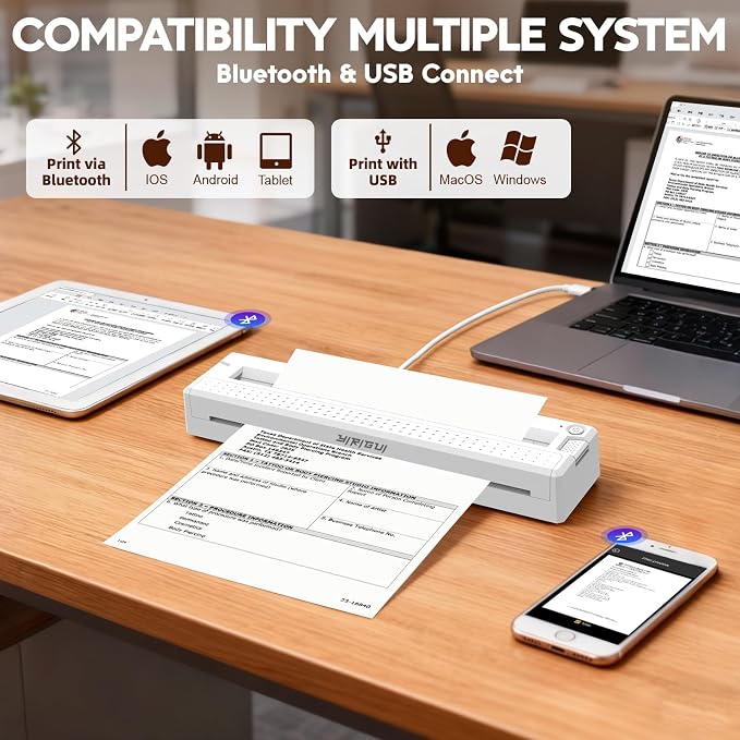 Portable Wireless Inkless Printer - Image 6