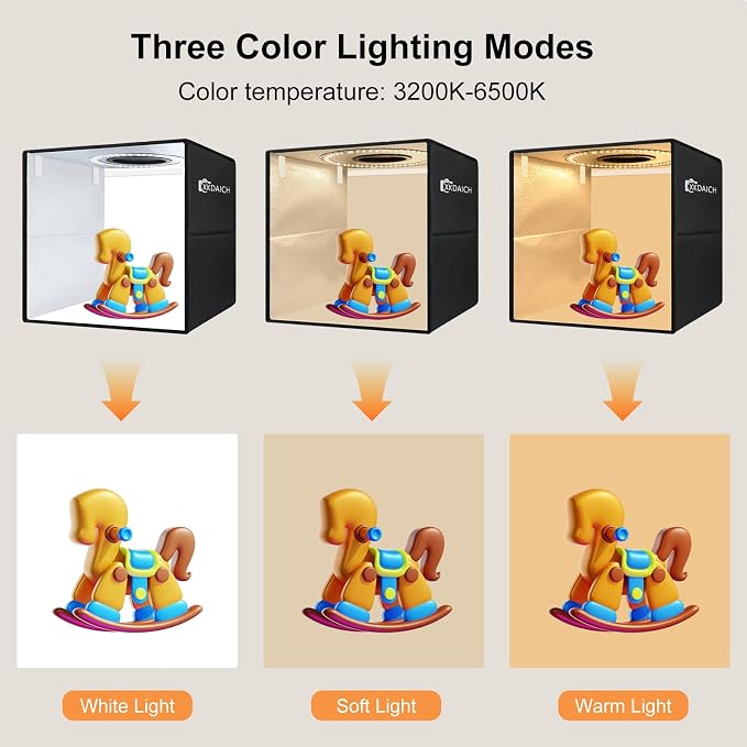16x16 Inch Portable Folding Photo Studio Shooting Tent Box - Image 2