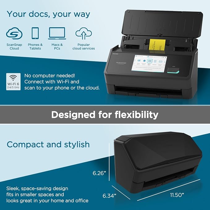ScanSnap iX2500 Receipt Edition, Works - Image 6