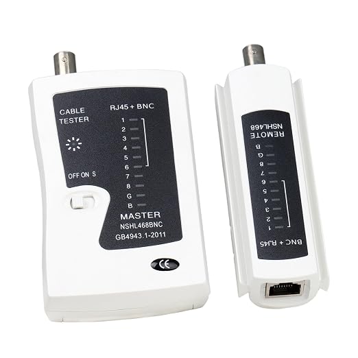 Coaxial Coax Cable Tester Portable BNC RJ59 RJ45 cat5 cat5e cat6 cat6a UTP Wire - Image 8