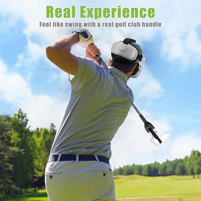YOGES Adjustable Length VR Golf Club Handle Compatible - Image 6