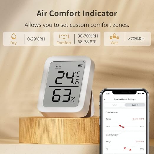 SwitchBot Thermometer Hygrometer, Temperature Sensor - Image 5