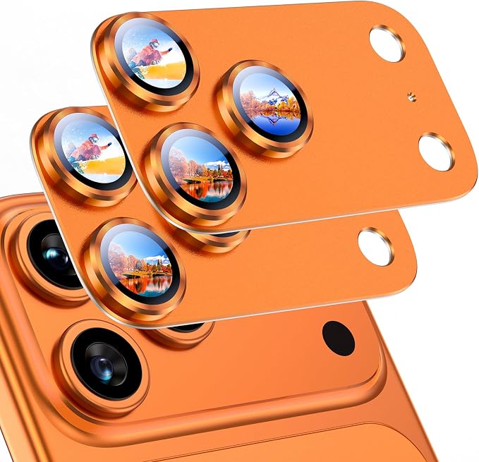 Uyiton Compatible with iPhone 17 Pro Camera Lens Protector by Uyiton
