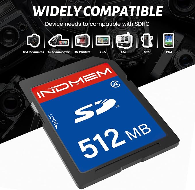 SD Card 512MB, Class 4 Flash Memory Cards MLC Stanard Secure Digital Cards - Image 6