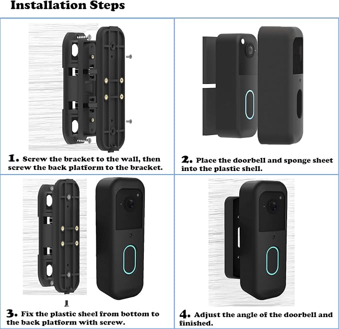 Blink Doorbell Mount, Angle Adjustable Mount Cover - Image 7
