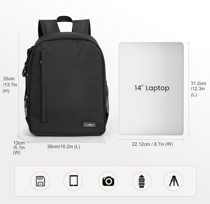 Cwatcun Camera Backpack Bag Professional - Image 9