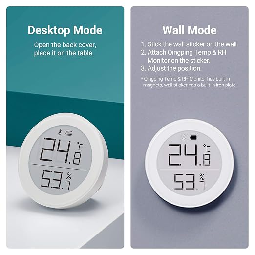 Qingping Digital Bluetooth Thermometer Hygrometer, Accurate Temperature - Image 3