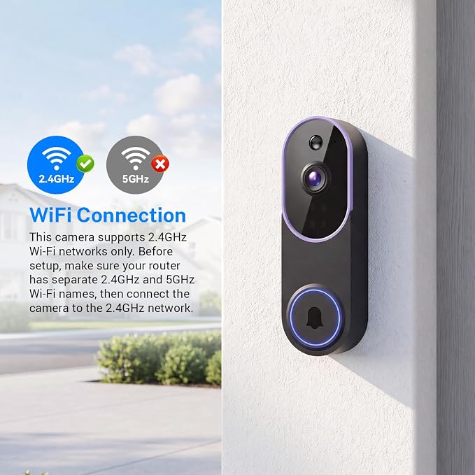 Smart 1080p Video Doorbell Camera - Image 9