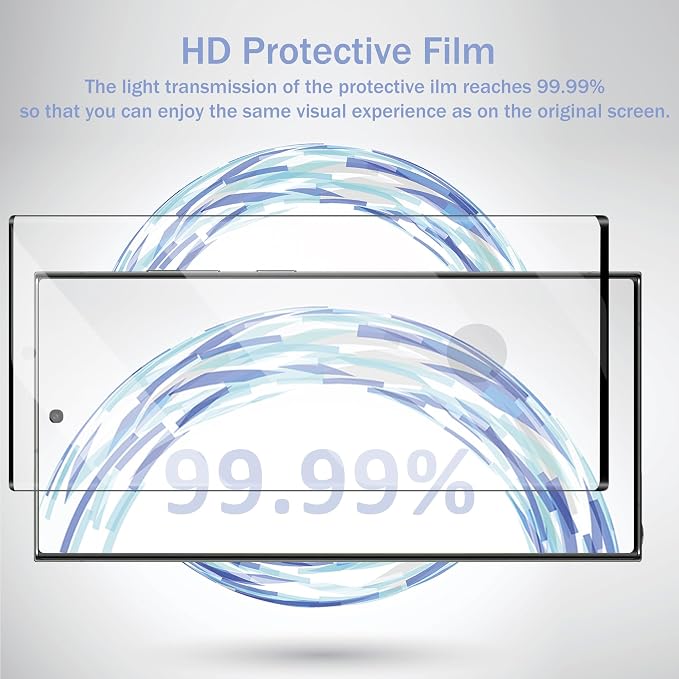 for Samsung Galaxy S23 Ultra Screen Protector, 3 Pack Tempered Glass - Image 7