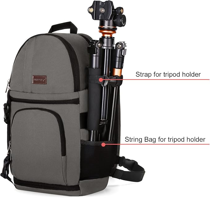 MOSISO Camera Sling Bag, DSLR/SLR/Mirrorless Camera Case Shockproof Photography - Image 3