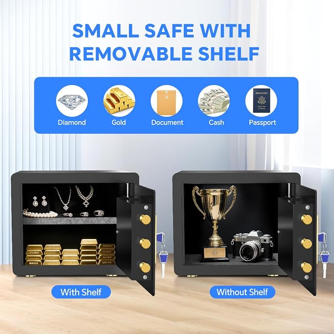 Home Safe with Digital Keypad & Alarm System - Image 7