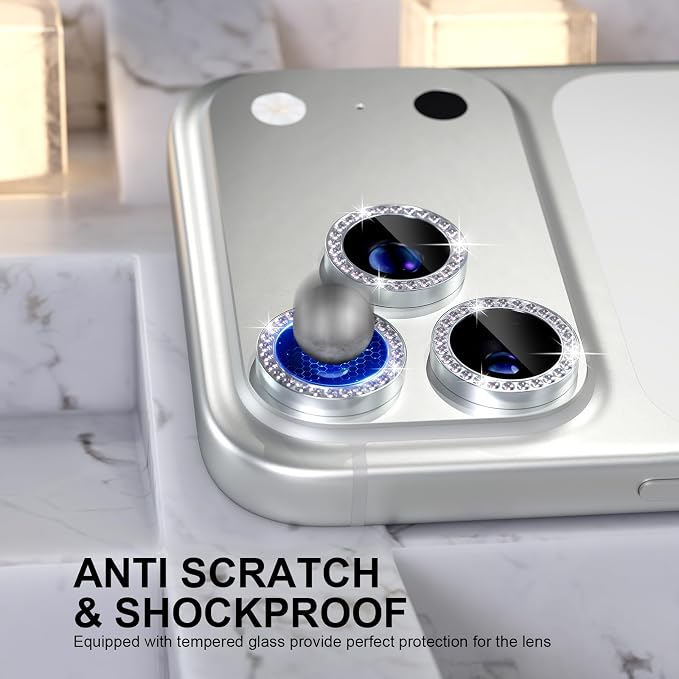 Choiche Compatible for iPhone 17 Pro/iPhone 17 Pro Max Camera Lens Protector - Image 3
