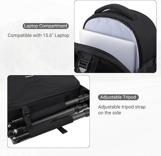 MOSISO Camera Backpack, DSLR/SLR/Mirrorless Photography Backpack, Camera Bag - Image 5