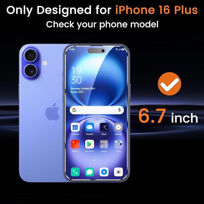 Lesakit 4+4 Pack Privacy Screen Protector - Image 2