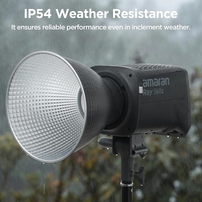 Amaran Ray 360c 360W RGBWW Full-Color LED Video Light, OmniColor Engine - Image 3