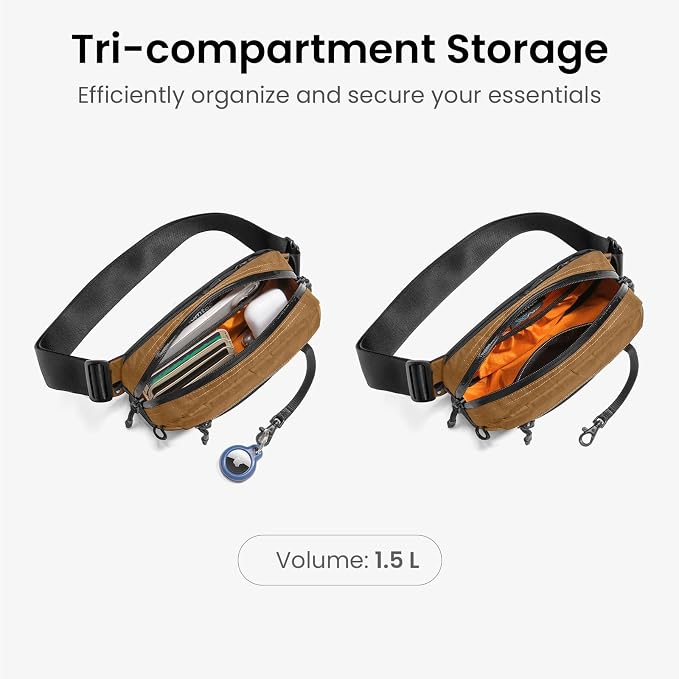 tomtoc 1.5L X-Pac Sling Bag - Image 4
