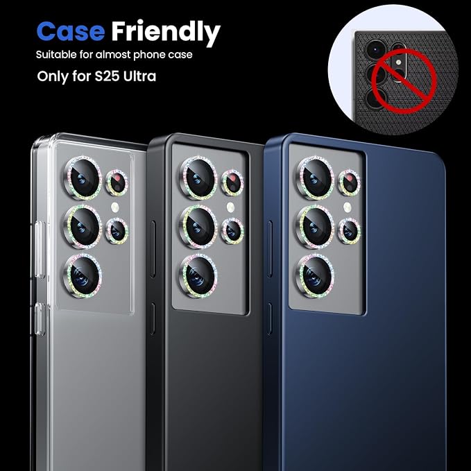 WSKEN for Samsung Galaxy S25 Ultra Camera Lens Protector - Image 5