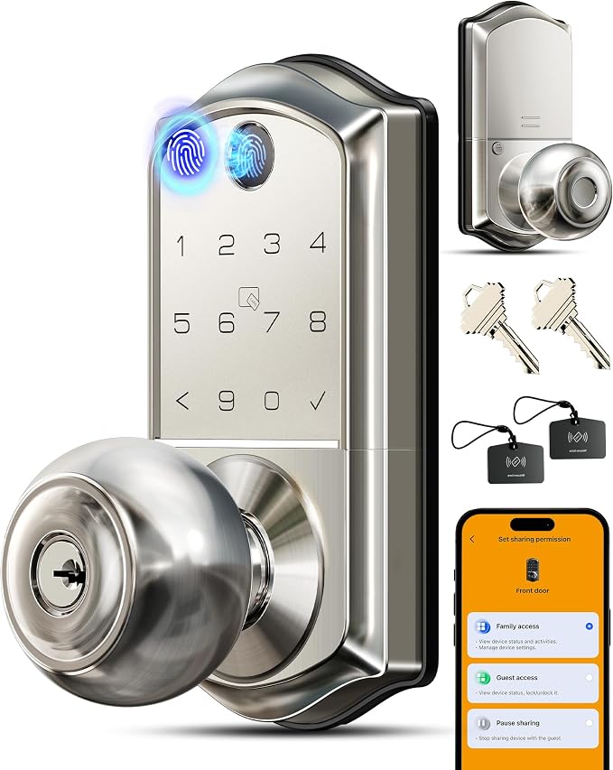 Veise VE018 Smart Knob Handle Lock by Veise