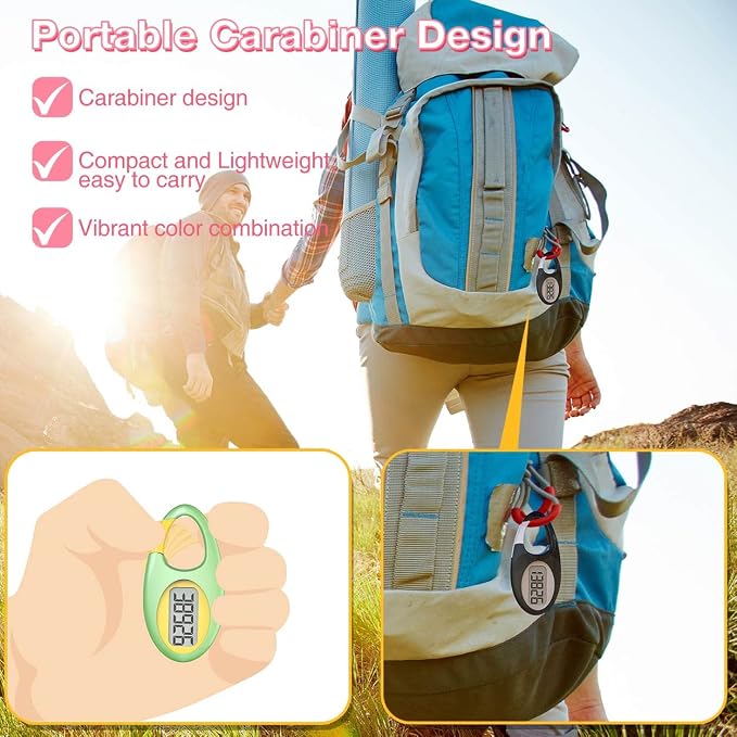 Simple 3D Step Counter, Walking Pedometer, Steps Tracker - Image 3