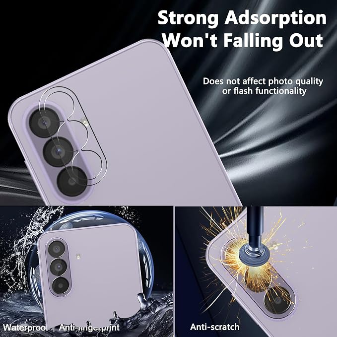 Privacy Screen Protector for Samsung Galaxy A37, 1+2 Pack TPU Anti-Spy Film - Image 6