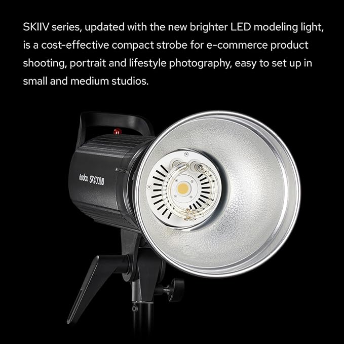 Godox SK400IIV 400Ws Strobe Studio Flash GN65 5700K 2.4G - Image 5