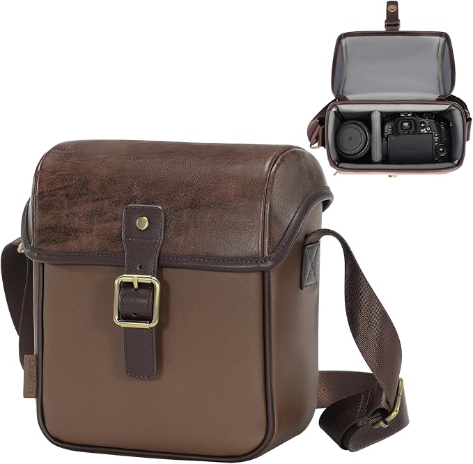 Cwatcun Camera Sling Bag PU Leather by FocusonCameraBag