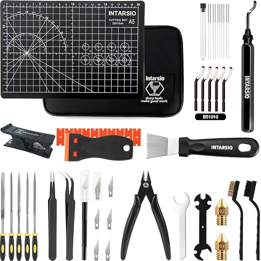 52-in-One 3D Printer Tools Kit, Professional 3D Printer Accessories & by INTARSIO3D