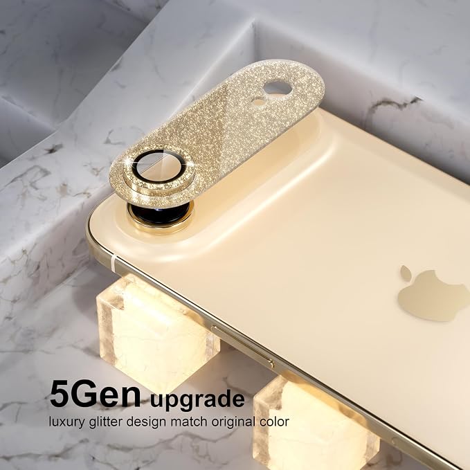 Choiche Compatible for iPhone 17 Air Camera Lens Protector, Bling Camera Cover - Image 7