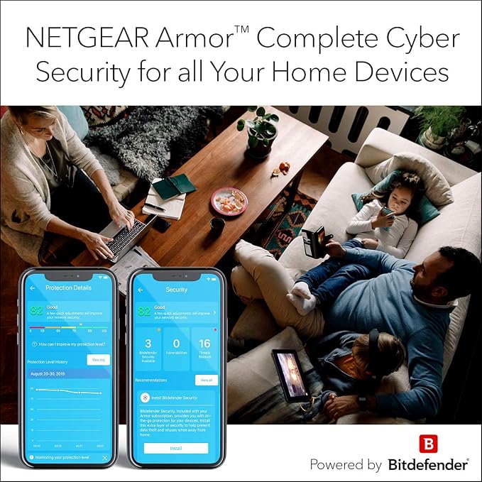 NETGEAR Orbi Whole Home Tri-Band WiFi 6 Mesh Network System – Router - Image 9