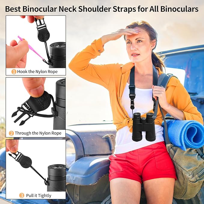 FIEIL 5 Pack Nylon iPad Strap, Adjustable Camera Neck Strap, Comfortable - Image 4