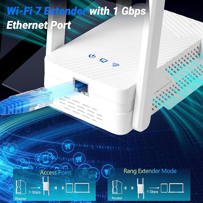 BE3600 Wifi 7 Range Extender, Wifi Extenders Signal Booster - Image 6