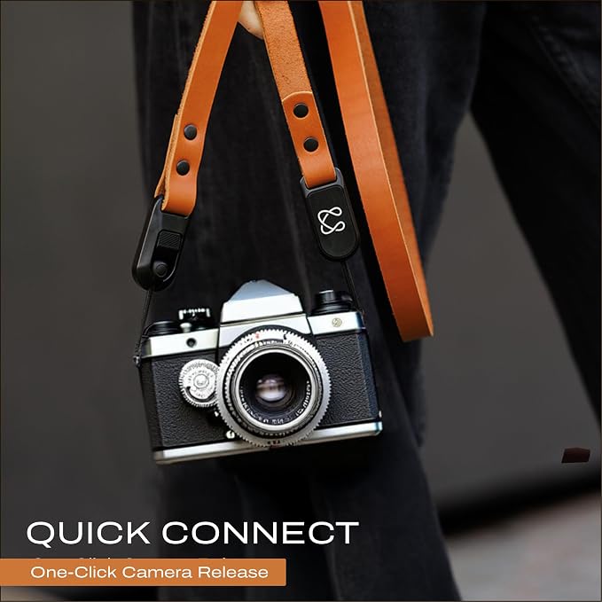 C Coiro Thin Leather Camera Strap - Image 2