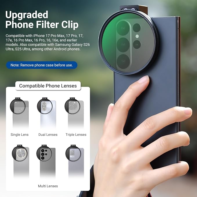 NEEWER 67mm Phone CPL Filter - Image 4