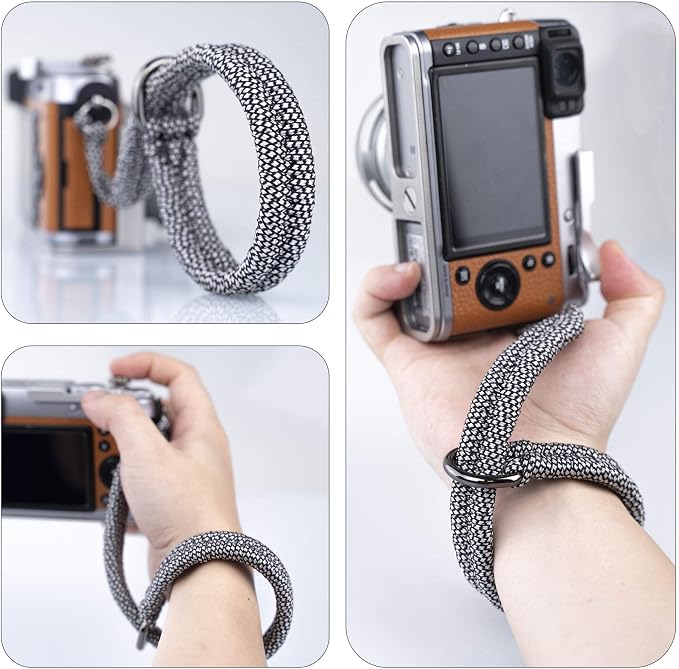 AQAREA Wrist Strap for DSLR/Mirrorless Camera, Quick Release Hand Strap - Image 6