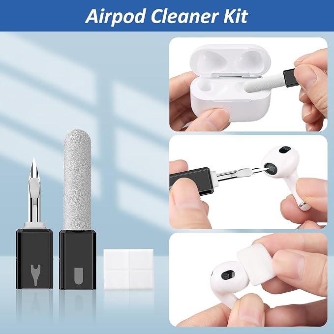 13-in-1 for iPhone Cleaning Kit Charging Port Cleaner- Multi-Tool Phone Cleaner - Image 4