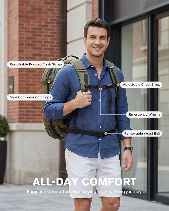 Tolaccea Travel Laptop Backpack - Image 9
