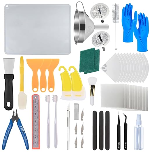 52 Pcs Resin 3D Printing Tool Kit by Specializedin3DPrinterUpgradeAccessories