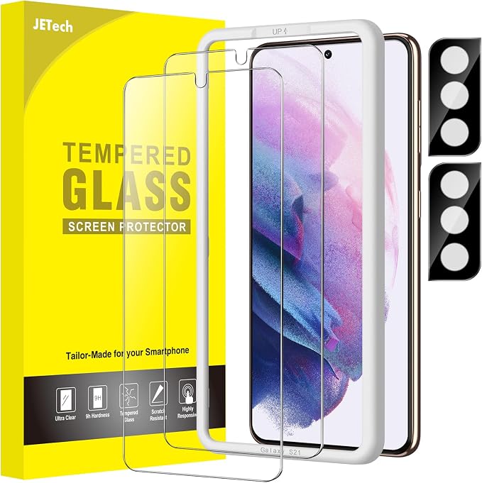 JETech Screen Protector for Samsung Galaxy S21 6.2-Inch by JETech