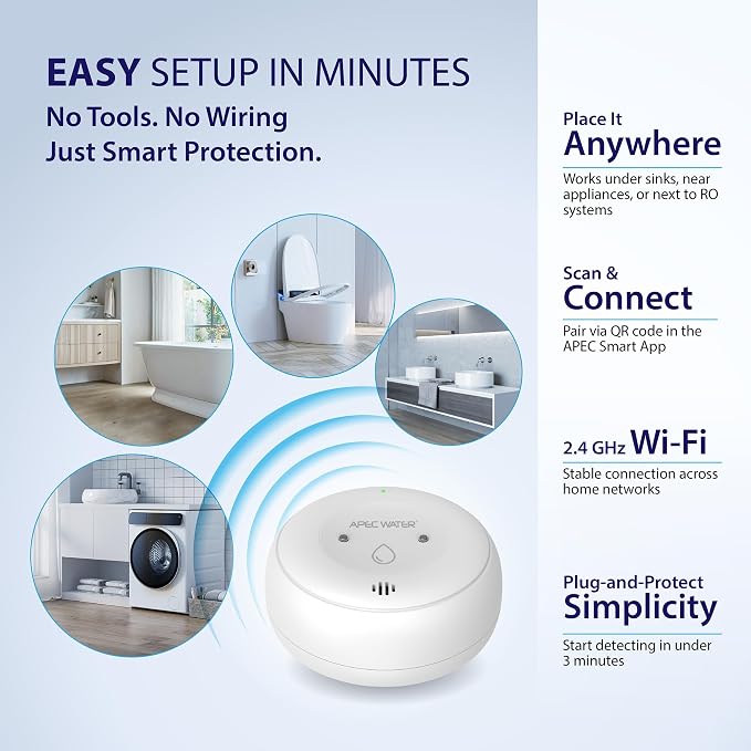 APEC WATER WiFi Water Leak Detector - Image 6